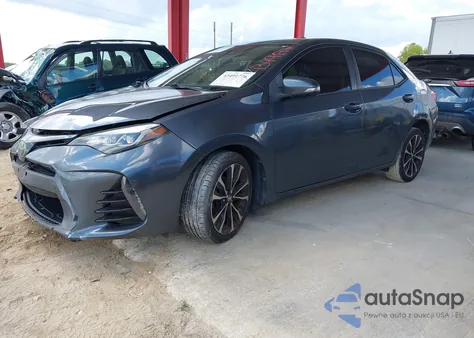 2017 Toyota Corolla Se from USA, damaged, VIN 5YFBURHE6HP653807